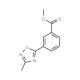 Methyl 3-(3-methyl-1,2,4-oxadiazol-5-yl)benzoate (CAS 921938-57-0) - chemical structure image