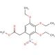 Methyl (3,4,5-triethoxy-2-nitrophenyl)acetate - chemical structure image