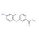 Methyl 3-(4-amino-2-methylphenoxy)benzoate - chemical structure image