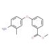 Methyl 3-(4-amino-3-methylphenoxy)benzoate - chemical structure image