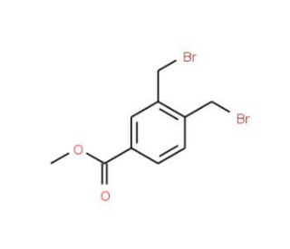 Methyl 3,4-bis(bromomethyl)benzoate (CAS 20896-23-5) - chemical structure image
