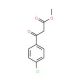 methyl 3-(4-chlorophenyl)-3-oxopropanoate (CAS 22027-53-8) - chemical structure image