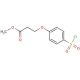 methyl 3-[4-(chlorosulfonyl)phenoxy]propanoate - chemical structure image