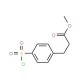 Methyl 3-(4-chlorosulfonyl)phenylpropionate (CAS 374537-95-8) - chemical structure image