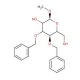 Methyl 3,4-Di-O-benzyl-α-D-mannopyranoside (CAS 79218-87-4) - chemical structure image