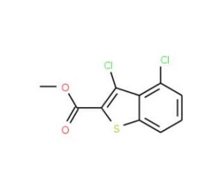 methyl 3,4-dichloro-1-benzothiophene-2-carboxylate - chemical structure image