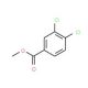 Methyl 3,4-dichlorobenzoate (CAS 2905-68-2) - chemical structure image