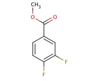 Methyl 3,4-difluorobenzoate (CAS 369-25-5) - chemical structure image