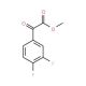 Methyl 3,4-difluorobenzoylformate - chemical structure image