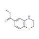 Methyl 3,4-dihydro-2H-1,4-benzothiazine-6-carboxylate - chemical structure image