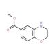 Methyl 3,4-dihydro-2H-1,4-benzoxazine-6-carboxylate - chemical structure image