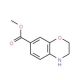 Methyl 3,4-dihydro-2H-1,4-benzoxazine-7-carboxylate - chemical structure image