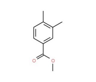 Methyl 3,4-dimethylbenzoate (CAS 38404-42-1) - chemical structure image