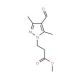 methyl 3-(4-formyl-3,5-dimethyl-1H-pyrazol-1-yl)propanoate - chemical structure image