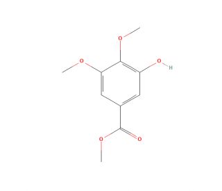 Methyl 3,4-methoxy-5-hydroxybenzoate (CAS 83011-43-2) - chemical structure image