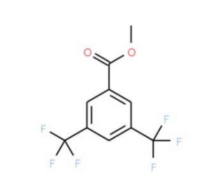 Methyl 3,5-bis(trifluoromethyl)benzoate (CAS 26107-80-2) - chemical structure image