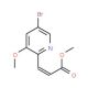 Methyl 3-(5-bromo-3-methoxypyridin-2-yl)acrylate (CAS 1138443-99-8) - chemical structure image