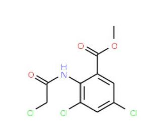 methyl 3,5-dichloro-2-[(chloroacetyl)amino]benzoate - chemical structure image