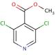 Methyl 3,5-dichloropyridine-4-carboxylate (CAS 773874-72-9) - chemical structure image