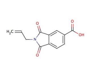 Methyl 3,5-diformyl-1-indolizinecarboxylate (CAS 163556-04-5) - chemical structure image