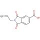 Methyl 3,5-diformyl-1-indolizinecarboxylate (CAS 163556-04-5) - chemical structure image