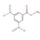 Methyl 3,5-dinitrobenzoate (CAS 2702-58-1) - chemical structure image