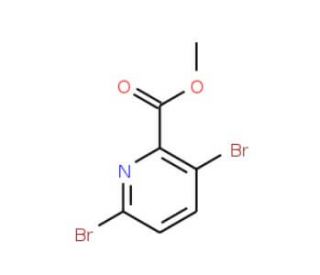 Methyl 3,6-dibromopicolinate (CAS 495416-04-1) - chemical structure image