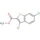 Methyl 3,6-dichlorobenzo[b]thiophene-2-carboxylate (CAS 21211-18-7) - chemical structure image