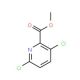methyl 3,6-dichloropyridine-2-carboxylate (CAS 1532-24-7) - chemical structure image