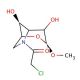 Methyl-3,6-dideoxychloroacetamid-α-D-mannopyranoside - chemical structure image