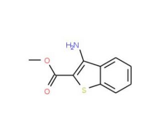 methyl 3-amino-1-benzothiophene-2-carboxylate (CAS 35212-85-2) - chemical structure image