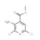Methyl 3-Amino-2,6-dichloroisonicotinate (CAS 458543-81-2) - chemical structure image
