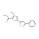 Methyl 3-amino-5-(3-phenyl-5-isoxazyl)thiophene-2-carboxylate - chemical structure image