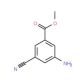 Methyl 3-Amino-5-cyanobenzoate (CAS 199536-01-1) - chemical structure image
