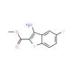 Methyl 3-amino-5-fluoro-benzo[b]thiophene-2-carboxylate (CAS 144899-95-6) - chemical structure image