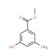 Methyl 3-amino-5-hydroxybenzoate (CAS 67973-80-2) - chemical structure image