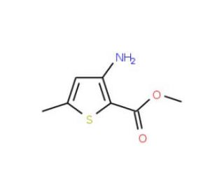 Methyl 3-Amino-5-methylthiophene-2-carboxylate (CAS 76575-71-8) - chemical structure image
