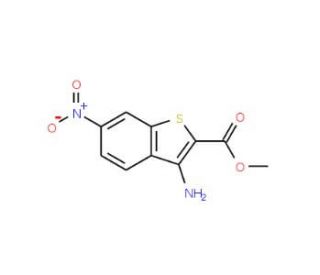 Methyl 3-amino-6-nitro-1-benzothiophene-2-carboxylate - chemical structure image