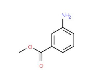 Methyl 3-aminobenzoate (CAS 4518-10-9) - chemical structure image