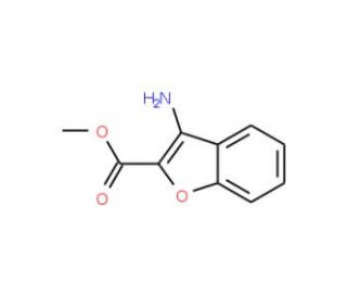 Methyl 3-aminobenzofuran-2-carboxylate (CAS 57805-85-3) - chemical structure image