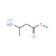 methyl 3-aminobutanoate hydrochloride - chemical structure image