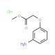methyl (3-aminophenoxy)acetate hydrochloride - chemical structure image