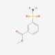Methyl, 3-aminosulfonyl benzoate (CAS 59777-67-2) - chemical structure image