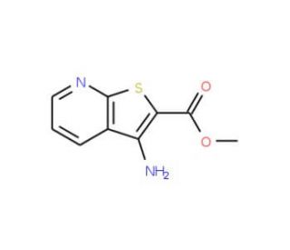 Methyl 3-Aminothiopheno[2,3-b]pyridine-2-carboxylate (CAS 111042-89-8) - chemical structure image