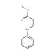 Methyl 3-anilinopropanoate (CAS 21911-84-2) - chemical structure image