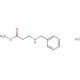 methyl 3-(benzylamino)propanoate hydrochloride - chemical structure image