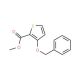 Methyl 3-(benzyloxy)-2-thiophenecarboxylate - chemical structure image