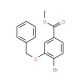 Methyl 3-(benzyloxy)-4-bromobenzoate (CAS 17054-26-1) - chemical structure image