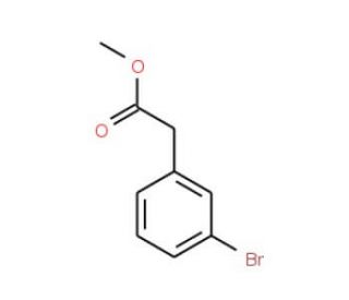 Methyl 3-bromophenylacetate (CAS 150529-73-0) - chemical structure image