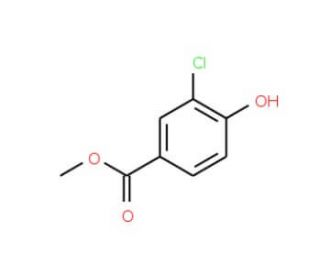 Methyl 3-chloro-4-hydroxybenzoate (CAS 3964-57-6) - chemical structure image